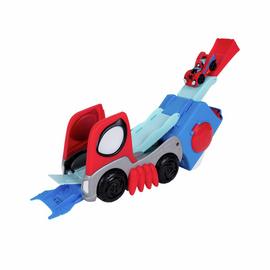 Spidey Transforming Hauler Raceway - 9" Vehicle and Trackset