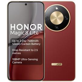 SIM Free HONOR Magic8 Lite 5G 512GB AI Phone - Reddish Brown