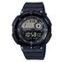 Casio Men's Black Silicone Strap Watch