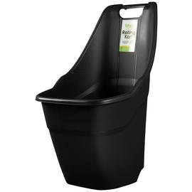 Ward 55L Plastic Wheelbarrow - Grey/Green