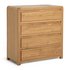 Argos Home Novara 4 Drawer Chest - Oak & Oak Veneer