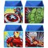 Avengers Set of 4 Fabric Storage Cubes