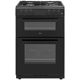 Bush BGC60TB 60cm Twin Cavity Gas Cooker - Black