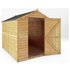 Mercia Wooden 8 x 6ft Overlap Windowless Shed