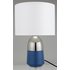 Argos Home Duno Touch Table Lamp - Blue & Chrome