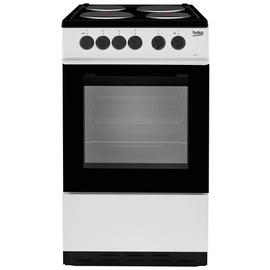 Beko KS530S 50cm Single Oven Electric Cooker - Silver