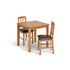 Argos Home Ashwell Oak Veneer Dining Table & 2 Chairs