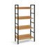 Argos Home 4 Tier Metal & Oak Effect Shelf Unit