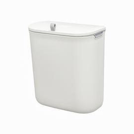 Black + Decker 7.6 Litre Cupboard Bin - White