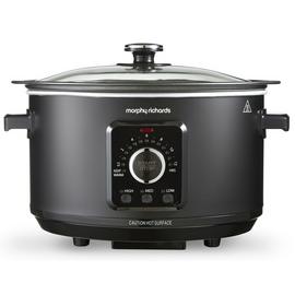 Morphy Richards Easy Time 3.5L Slow Cooker - Black