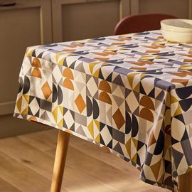 Argos Home Geo Wipe Clean Tablecloth - Multicoloured