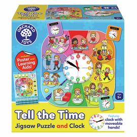 Orchard Toys Tell The Time 37 Piece Jigsaw Puzzle