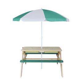 Chad Valley Sand and Water Picnic Table With Paraso