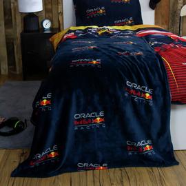 Red Bull F1 Fleece Throw - Navy - 150x100cm