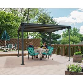 Palram Canopia Milano 3000 Gazebo - Grey