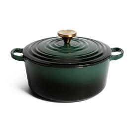 Habitat 3.3L cast iron casserole dish