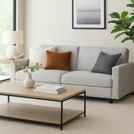 Aspire Vault 2 Seater Storage Sofa Bed - Grey