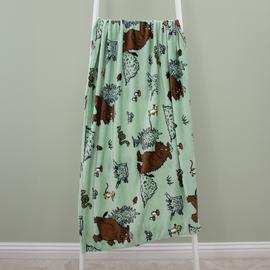 The Gruffalo Fleece Throw - Sage - 150x100cm