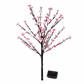 Streetwize Garden Pink Cherry Blossom Tree Solar Light