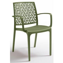 Bica Ninfa Contract Stacking Chair - Green