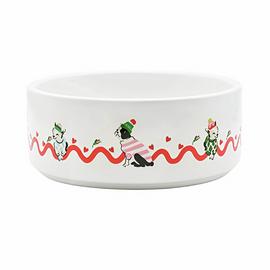 Cath Kidston Hearts and Roses Ceramic Pet Bowl - Large