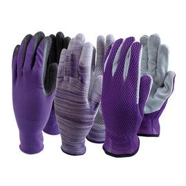 Town & Country Women's Triple Pack Rigger Gardening Gloves