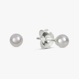 Revere Sterling Silver 5mm Pearl Stud Earrings