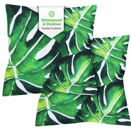 Streetwize Garden Banana Leaf Chair Cushion - Pack of 2
