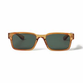 Uncommon Souls Orange Plastic D-Frame Sunglasses