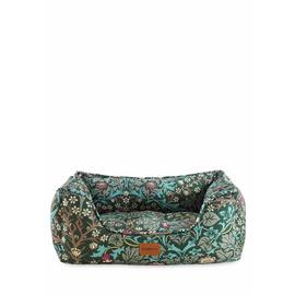 Morris & Co Blackhorn Print Square Bed - Small