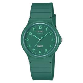 Casio Classic Analogue Green Strap Watch