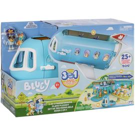 Bluey 3-In-1 Airplane Transforming Playset