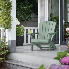 Keter Alpine Adirondack Chair - Vintage Green