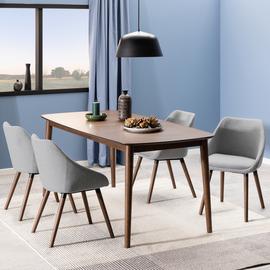 Furniture To Go Montreux Ext 6 Seater Dining Table - Walnut