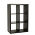 Hygena Squares Plus 6 Cube Storage Unit - Black