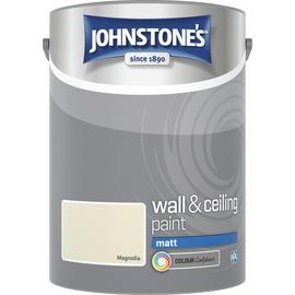 Johnstone's Wall & Ceiling Matt Paint 5L - Magnolia
