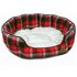 Petface Red Tartan Oval Dog BedExtra Large