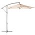 Argos Home 2.5m Overhanging Garden Parasol - Cream