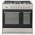 Bush BRCNB90DBLSS 90cm Dual Fuel Range Cooker - S/ Steel