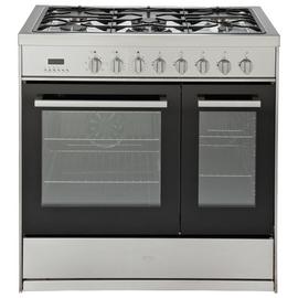 Bush BRCNB90DBLSS 90cm Dual Fuel Range Cooker - S/ Steel