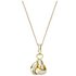 Revere 9ct Gold Knot Pendant NecklacePendant Necklace