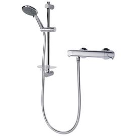 Triton Pirlo Hi Flow Bar Dual Control Mixer Shower - Chrome
