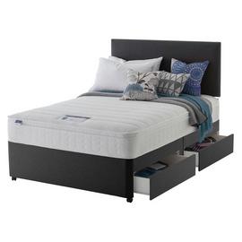 Silentnight Travis Microquilt Divan Bed - Double