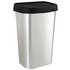 Curver Mistral 50 Litre Lift Top Bin - Silver