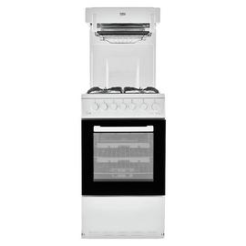 Beko KA52NEW HLG 50cm Single Oven Gas Cooker - White