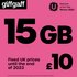 Giffgaff Â£10 Goodybag Pay As You Go SIM Card