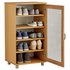Argos Home Contemporary Shoe Storage Cabinet - Oak Effect