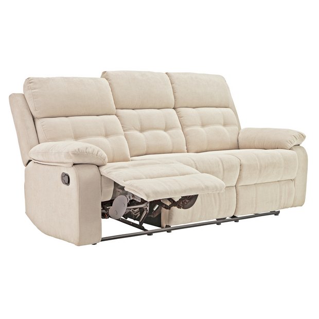 Argos leather store recliner sofa