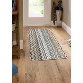 My Mat Candy Multi Natural Zig Zag Runner - 67x150cm
