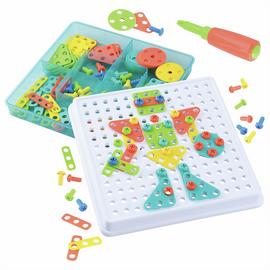 Chad Valley Create & Screw Mosaic Building Kit